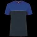 Camiseta bicolor eco Navy / Royal Blue Xs