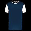 Camiseta bicolor infantil Sporty Navy / White 8/10 Ans