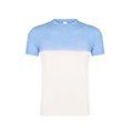 Camiseta Bicolor Unisex Azulp L
