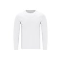 Camiseta Blanca Algodón Manga Larga Bla Xxxl