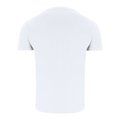 Camiseta blanca de algodón