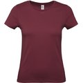 Camiseta chica 100% algodón Burgundy XXL