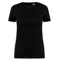 Camiseta chica algodón orgánico Black XXL