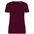 Camiseta chica algodón orgánico Dark Cherry XL