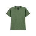 Camiseta clásica infantil de algodón Military Green S