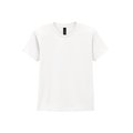 Camiseta clásica infantil de algodón White M