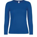 Camiseta clásica manga larga mujer Royal Blue XL