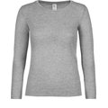 Camiseta clásica manga larga mujer Sport Grey XXL