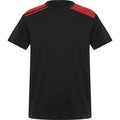 Camiseta de Colores Combinados Negro/Rojo S