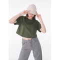Camiseta crop mujer 100% algodón