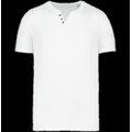 Camiseta cuello 3 botones White S