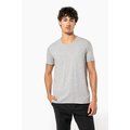 Camiseta cuello de pico Color jaspeado