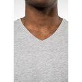 Camiseta cuello de pico Color jaspeado