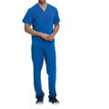 Camiseta cuello pico hombre poliéster Royal M