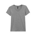 Camiseta cuello de pico para mujer de corte entallado Rs Sport Grey Xxl
