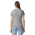 Camiseta cuello de pico para mujer de corte entallado