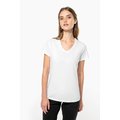 Camiseta cuello de pico mujer