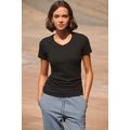 Camiseta cuello de pico para mujer