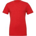 Camiseta cuello redondo manga corta Red Triblend L
