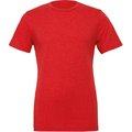 Camiseta cuello redondo manga corta Red Triblend XS