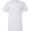 Camiseta cuello redondo manga corta White Fleck Triblend S