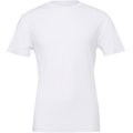Camiseta cuello redondo unisex White M