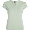 Camiseta CON cuello en V Verde Mist L