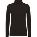 Camiseta cuello vuelto mujer Black L