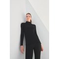 Camiseta cuello vuelto mujer