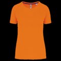 Camiseta deporte corte recto Fluorescent Orange L