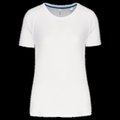 Camiseta deporte corte recto White L