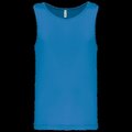 Camiseta de deporte hombre Aqua Blue Xl