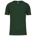 Camiseta de deporte hombre poliéster Forest Green S