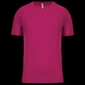 Camiseta de deporte hombre poliéster Fuchsia XS
