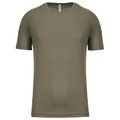 Camiseta de deporte hombre poliéster Light Army Green XXL