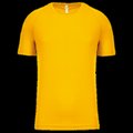 Camiseta de deporte hombre poliéster True Yellow 3XL