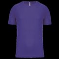 Camiseta de deporte hombre poliéster Violet M