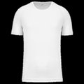 Camiseta de deporte hombre poliéster White 3XL