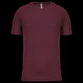 Camiseta de deporte hombre poliéster Wine L