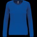Camiseta de deporte manga larga poliéster Sporty Royal Blue XS