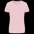 Camiseta de deporte mujer poliéster Pale Pink S