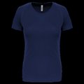 Camiseta de deporte mujer poliéster Sporty Navy XS