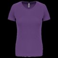 Camiseta de deporte mujer poliéster Violet XS