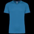Camiseta deporte reciclada para hombre Aqua Blue XXL