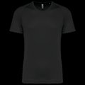 Camiseta deporte reciclada para hombre Black XS