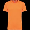 Camiseta deporte reciclada para hombre Fluorescent Orange Xs