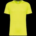 Camiseta deporte reciclada para hombre Fluorescent Yellow XXL