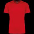 Camiseta deporte reciclada para hombre Red M
