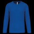 Camiseta de deporte secado rápido manga larga Sporty Royal Blue XXL
