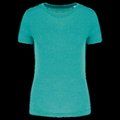 Camiseta deporte Tejido de jersey antibolitas. Turquoise Blue Heather XL